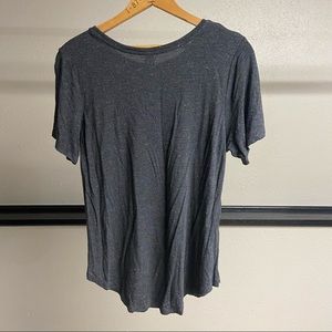 Old Navy Luxe Scoop Hem Shimmer Tee